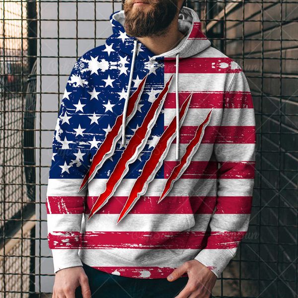 spring and autumn monsoon fashion american flag printed men's sweater trend hip hop style pullover loose 3d sweater4y0c, Black
spring and autumn monsoon fashion american flag printed men's sweater trend hip hop style pullover loose 3d sweater4y0c, Black