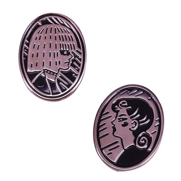 pins, brooches blade runner brooch pris and rachael enamel pin set fashion women buttons badge, Gray
pins, brooches blade runner brooch pris and rachael enamel pin set fashion women buttons badge, Gray