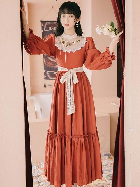 casual dresses is embroidered long-sleeved dress design feeling net yarn splicing temperament full-ed in the fall of 5525, Black;gray
casual dresses is embroidered long-sleeved dress design feeling net yarn splicing temperament full-ed in the fall of 5525, Black;gray