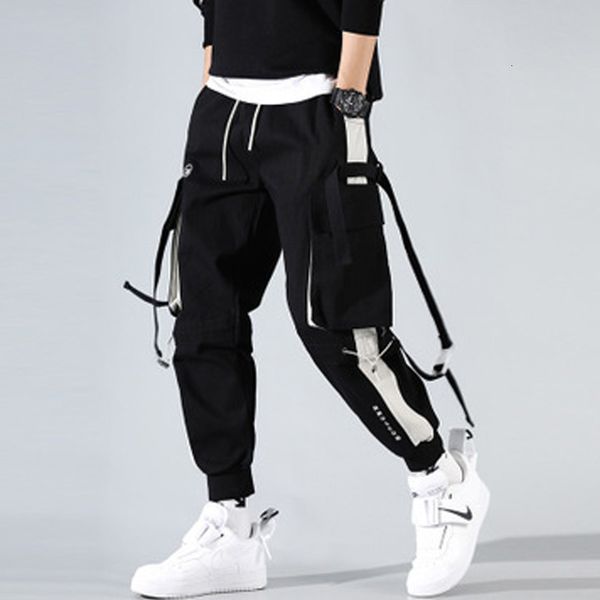 men's pants streetwear overalls harem hip hop casual sports joggers cargo trousers fashion tactica q76k, Black
men's pants streetwear overalls harem hip hop casual sports joggers cargo trousers fashion tactica q76k, Black