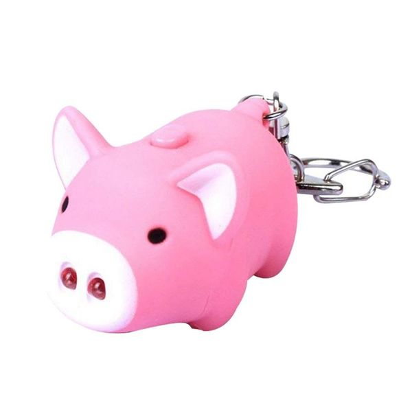 keychains cute pig keyring keychain led light touching with sound car bag pendant charm decoration gift, Silver
keychains cute pig keyring keychain led light touching with sound car bag pendant charm decoration gift, Silver