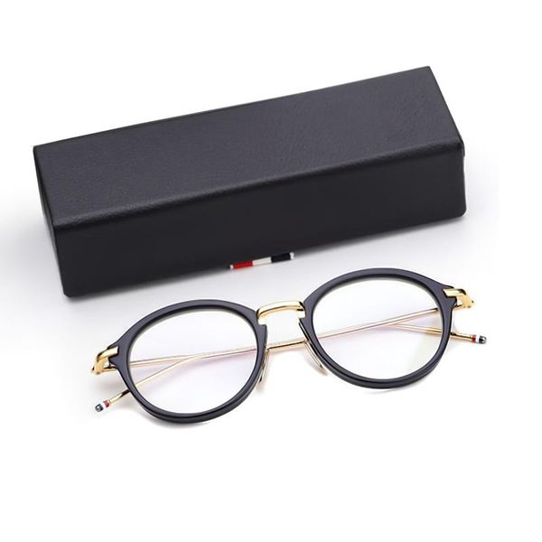 fashion sunglasses frames thom design acetate alloy glasses frame men women retro round circle eyeglasses myopia optical prescription eyewea, Black
fashion sunglasses frames thom design acetate alloy glasses frame men women retro round circle eyeglasses myopia optical prescription eyewea, Black