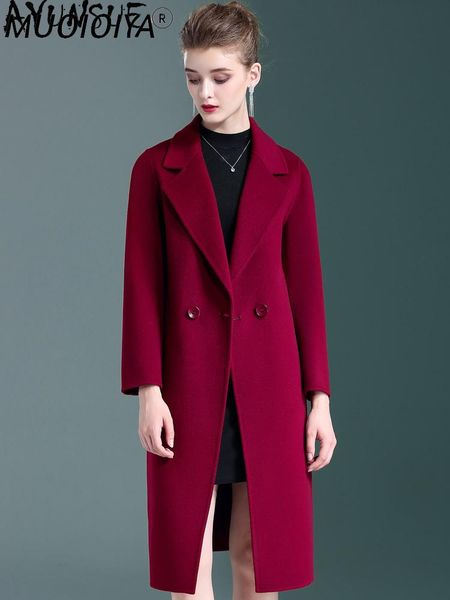 women's wool & blends winter elegant 100% coat female jacket women's clothing 2021 korean vintage ladies woolen coats and jackets 2, Black
women's wool & blends winter elegant 100% coat female jacket women's clothing 2021 korean vintage ladies woolen coats and jackets 2, Black