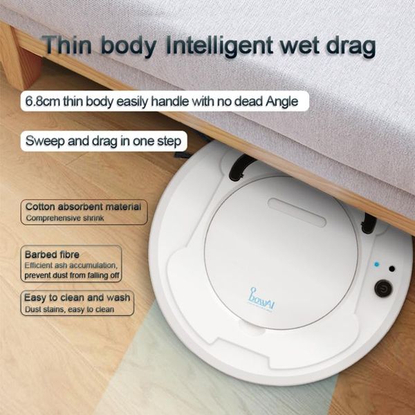 vacuum cleaners multifunctional auto smart robot floor cleaner rechargeable sweeping strong suction home clean
vacuum cleaners multifunctional auto smart robot floor cleaner rechargeable sweeping strong suction home clean
