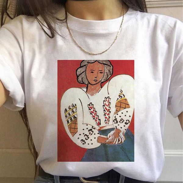women's t-shirt women t shirt 2021 art oil painting print 90s girl harajuku summer short sleeve female tee oversize xxxl, White
women's t-shirt women t shirt 2021 art oil painting print 90s girl harajuku summer short sleeve female tee oversize xxxl, White