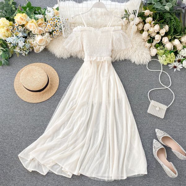 2021 women patchwork tulle fashion summer ruffles off shoulder slim a-line boho es elegant ladies party long robe enzq, Black;gray
2021 women patchwork tulle fashion summer ruffles off shoulder slim a-line boho es elegant ladies party long robe enzq, Black;gray