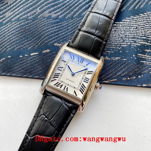 2020 classic tank solo men watches joker leather wristwatches 316l stainless steel square mens watch d31015
2020 classic tank solo men watches joker leather wristwatches 316l stainless steel square mens watch d31015