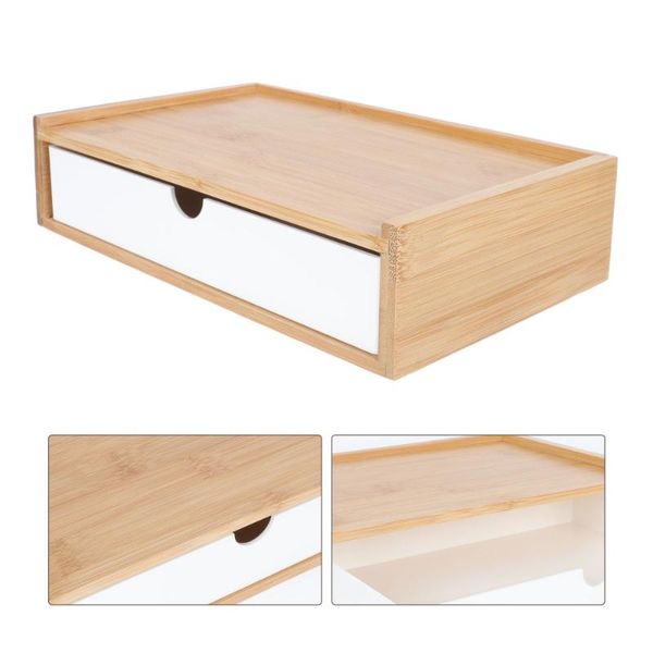 storage boxes & bins 1pc bamboo and abs cosmetics box skin care products 
storage boxes & bins 1pc bamboo and abs cosmetics box skin care products