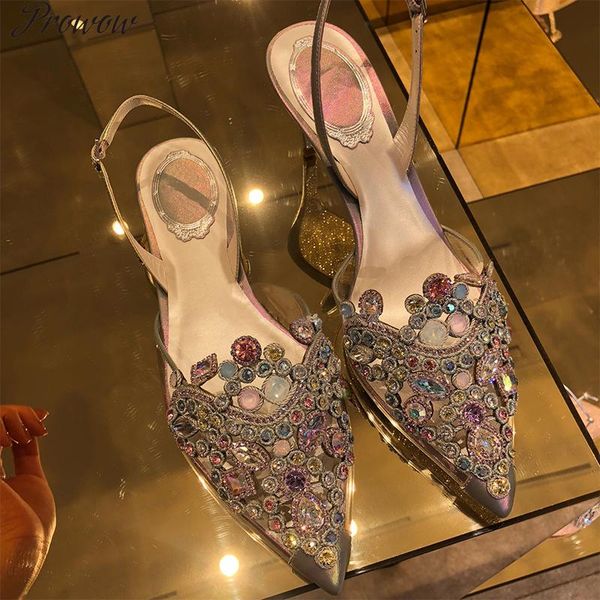 prowow pointed toe summer shoes woman bling crystal designer sandals women flat wedding shoes buckle strap gladiator sandalias, Black
prowow pointed toe summer shoes woman bling crystal designer sandals women flat wedding shoes buckle strap gladiator sandalias, Black