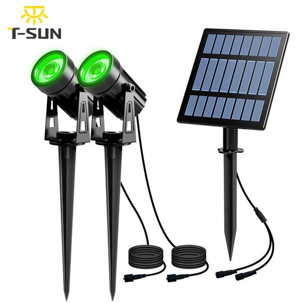 solar lamps t-sunrise light led green landscape lamp two spotlights with panel outdoor garden courtyard decoration ip65
solar lamps t-sunrise light led green landscape lamp two spotlights with panel outdoor garden courtyard decoration ip65