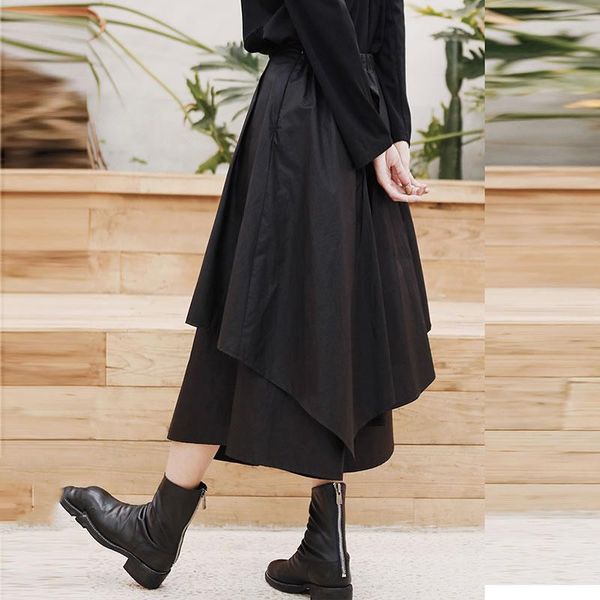women's pants & capris loose high waist irregular plus size women clothes 2021 spring elastic match all wide leg xj4367, Black;white
women's pants & capris loose high waist irregular plus size women clothes 2021 spring elastic match all wide leg xj4367, Black;white