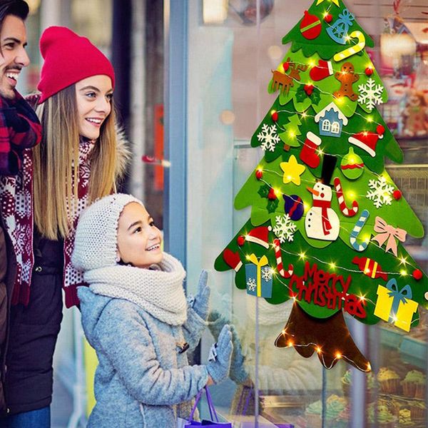 christmas decorations children felt tree and spared ornaments bundle with led string light
christmas decorations children felt tree and spared ornaments bundle with led string light