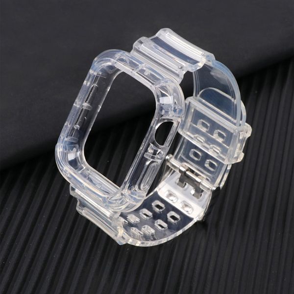 case+strap for apple watch band 44mm 40mm 42mm 38mm accessories soft silicone bracelet transparent apple watch series 6 se 5 4 3
case+strap for apple watch band 44mm 40mm 42mm 38mm accessories soft silicone bracelet transparent apple watch series 6 se 5 4 3