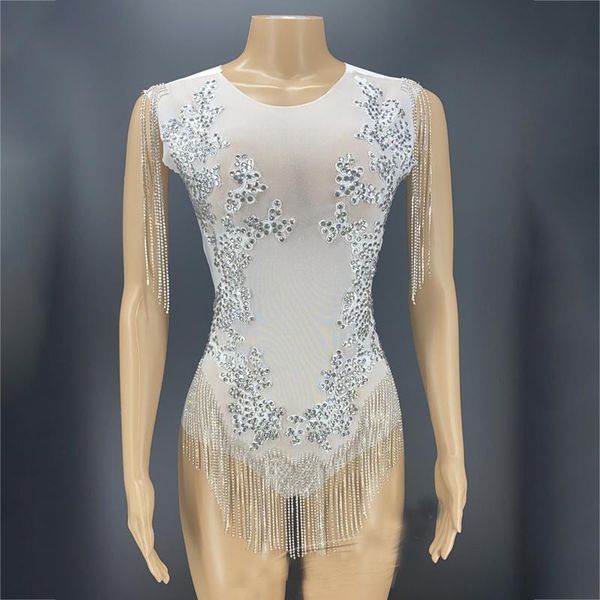 stage wear sleeveless white rhinestone fringed bodysuit women high-fork stretch jumpsuit festival clothing dance costume xs2721, Black;red
stage wear sleeveless white rhinestone fringed bodysuit women high-fork stretch jumpsuit festival clothing dance costume xs2721, Black;red