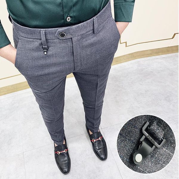 men's suits & blazers 2021 spring stretch suit pants business slim fit dress trousers social party casual pantalon homme classique men, White;black
men's suits & blazers 2021 spring stretch suit pants business slim fit dress trousers social party casual pantalon homme classique men, White;black
