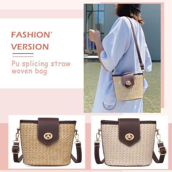 evening bags women rattan straw leather handbag woven bag handmade beach circle bohemia shoulder messenger casual bucket purse1
evening bags women rattan straw leather handbag woven bag handmade beach circle bohemia shoulder messenger casual bucket purse1