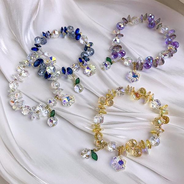 link, chain fashion trendy colorful butterfly crystal beaded bracelets women sweet temperament handwork bracelet charms jewelry making, Black
link, chain fashion trendy colorful butterfly crystal beaded bracelets women sweet temperament handwork bracelet charms jewelry making, Black