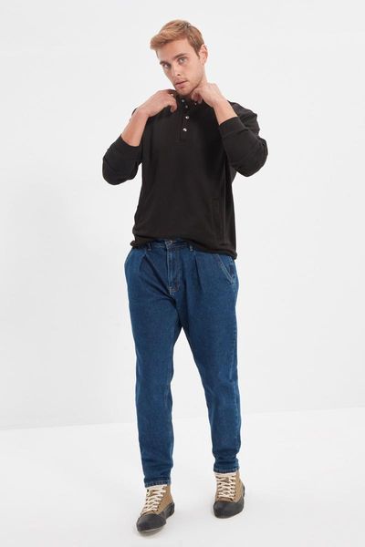 men's jeans trendyol men 's baggy tmnaw22je0725, Blue
men's jeans trendyol men 's baggy tmnaw22je0725, Blue