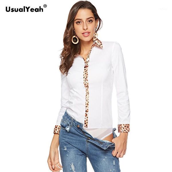 women's blouses & shirts usualyeah formal long sleeve cotton ol body blouse shirt patchwork leopard button blusas white black sy0391
women's blouses & shirts usualyeah formal long sleeve cotton ol body blouse shirt patchwork leopard button blusas white black sy0391