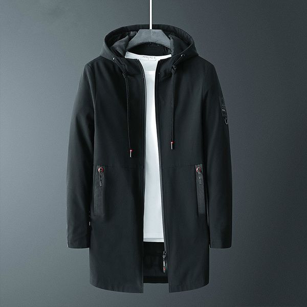 men's jackets spring autumn casual long jacket men fashion hooded slim fit thin mens trench quick-drying male brand clothing 5gxa, Black;brown
men's jackets spring autumn casual long jacket men fashion hooded slim fit thin mens trench quick-drying male brand clothing 5gxa, Black;brown