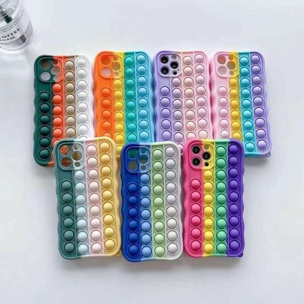 cell phone pouches toys squeeze bubbles case for x xr xs max 7 8 plus wavy rainbow silicone cover 12 11 pro capa
cell phone pouches toys squeeze bubbles case for x xr xs max 7 8 plus wavy rainbow silicone cover 12 11 pro capa