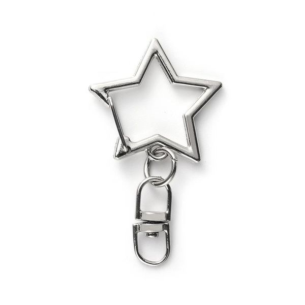 keychains 10pcs/pack solid color alloy metal diy women jewelry accessories pendant five-pointed star figure 8 keychain high quality, Silver
keychains 10pcs/pack solid color alloy metal diy women jewelry accessories pendant five-pointed star figure 8 keychain high quality, Silver