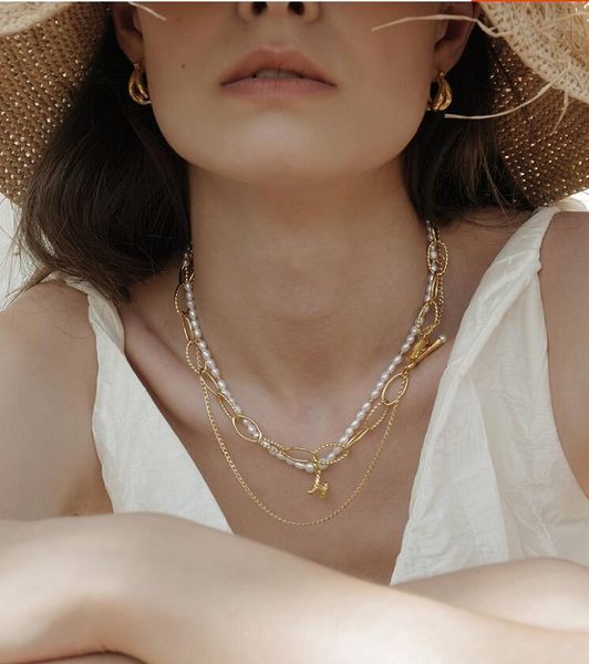 chains korean fashion women necklace vintage gold silver letter chain with pearl multi-layered choker charm lady gift aesthetic jewelry
chains korean fashion women necklace vintage gold silver letter chain with pearl multi-layered choker charm lady gift aesthetic jewelry
