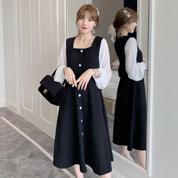 maternity dresses 9631# autumn korean fashion long dress elegant a line slim waist clothes for pregnant women chic ins 4xl 3xl pregnancy, White
maternity dresses 9631# autumn korean fashion long dress elegant a line slim waist clothes for pregnant women chic ins 4xl 3xl pregnancy, White