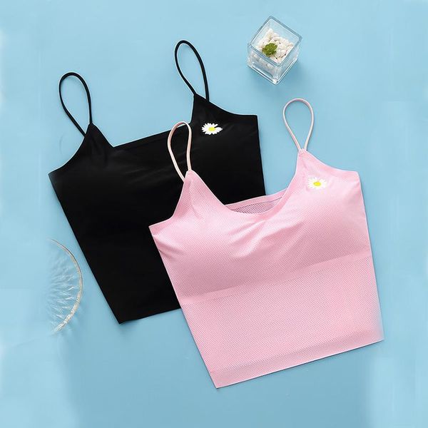 camisoles & tanks jiayan women camisole crop sleeveless tank underwear sports casual female clothing, Black;white
camisoles & tanks jiayan women camisole crop sleeveless tank underwear sports casual female clothing, Black;white