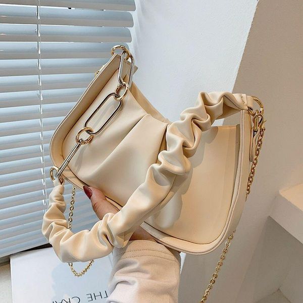 waist bags soft leather armpit bag for women big chain ladies handbags brand design pleated shoulder female crossbody
waist bags soft leather armpit bag for women big chain ladies handbags brand design pleated shoulder female crossbody