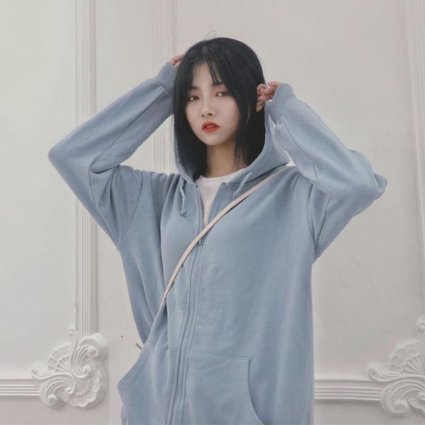 women's hoodies & sweatshirts lazy wind 2021 spring and autumn hooded sports sweater cardigan jacket student korean loose ins trend y2k, Black
women's hoodies & sweatshirts lazy wind 2021 spring and autumn hooded sports sweater cardigan jacket student korean loose ins trend y2k, Black