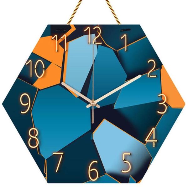 abstract art europe modern style creative wall clock hexagon 30cm quartz wall watch frameless design punch-clock g005
abstract art europe modern style creative wall clock hexagon 30cm quartz wall watch frameless design punch-clock g005