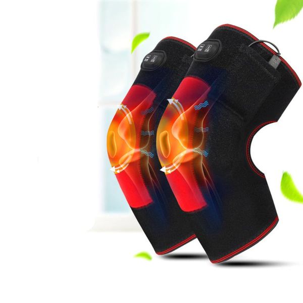 1 pair electric moxibustion heating knee brace support usb rechargeable warm knee protector for therapy, Black;gray
1 pair electric moxibustion heating knee brace support usb rechargeable warm knee protector for therapy, Black;gray