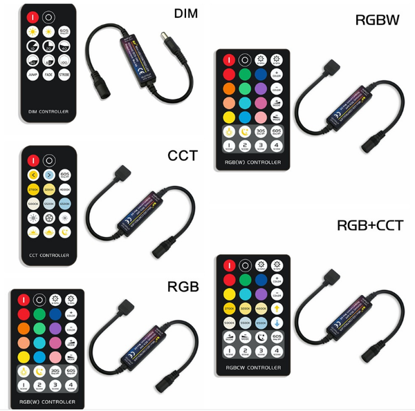 dc5v -24v 6a with rf wireless remote for single color dual white rgb rgbw rgb+cct led strip light rf mini led strip controller
dc5v -24v 6a with rf wireless remote for single color dual white rgb rgbw rgb+cct led strip light rf mini led strip controller