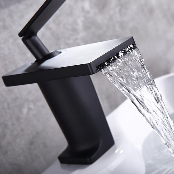 selling brass waterfall bathroom sink faucet single hole single handle basin mixer faucet original design
selling brass waterfall bathroom sink faucet single hole single handle basin mixer faucet original design