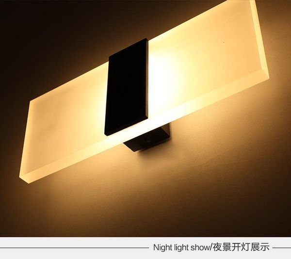 wall lamp modern 12w/6w led for kitchen restaurant living bedroom bathroom light indoor 29x11cm plexiglass mounted lighting
wall lamp modern 12w/6w led for kitchen restaurant living bedroom bathroom light indoor 29x11cm plexiglass mounted lighting
