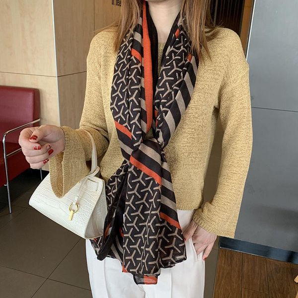scarves scarf female winter cotton long twill geometric office shawl korean versatile, Blue;gray
scarves scarf female winter cotton long twill geometric office shawl korean versatile, Blue;gray