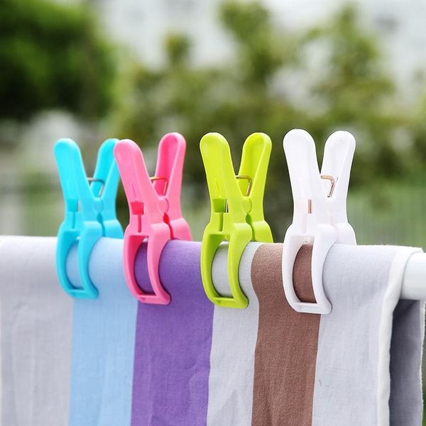 clothing & wardrobe storage 4pcs large plastic laundry clothes clip beach towel pegs household food socks underwear drying rack holder
clothing & wardrobe storage 4pcs large plastic laundry clothes clip beach towel pegs household food socks underwear drying rack holder