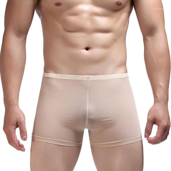underpants aiiou seamless transparent see through ice silk men underwear boxer shorts ultra thin sheer breathable comfortable, Black;white
underpants aiiou seamless transparent see through ice silk men underwear boxer shorts ultra thin sheer breathable comfortable, Black;white