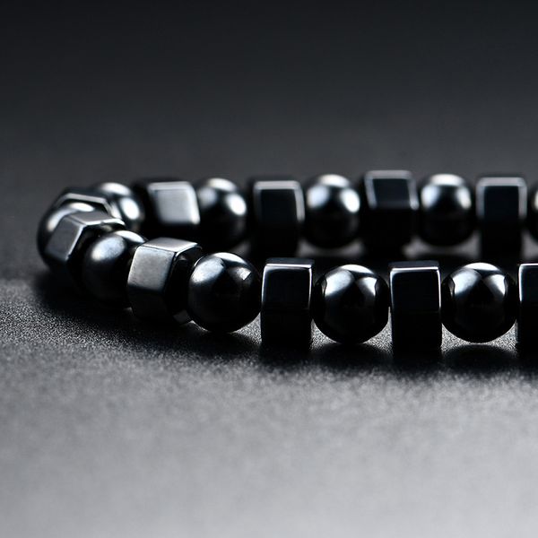 men women black hematite necklace magnetic therapy care magnet stone health necklaces jewelry gift c66, Silver
men women black hematite necklace magnetic therapy care magnet stone health necklaces jewelry gift c66, Silver