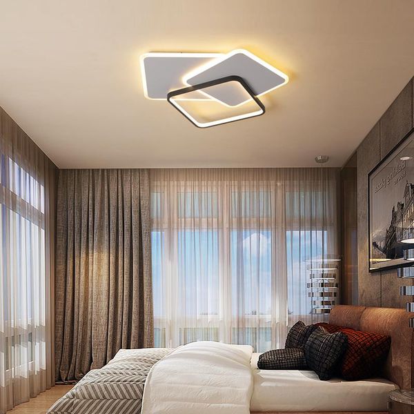 ceiling lights creativity modern led techo for living room bed lamp black+white light fixtures
ceiling lights creativity modern led techo for living room bed lamp black+white light fixtures