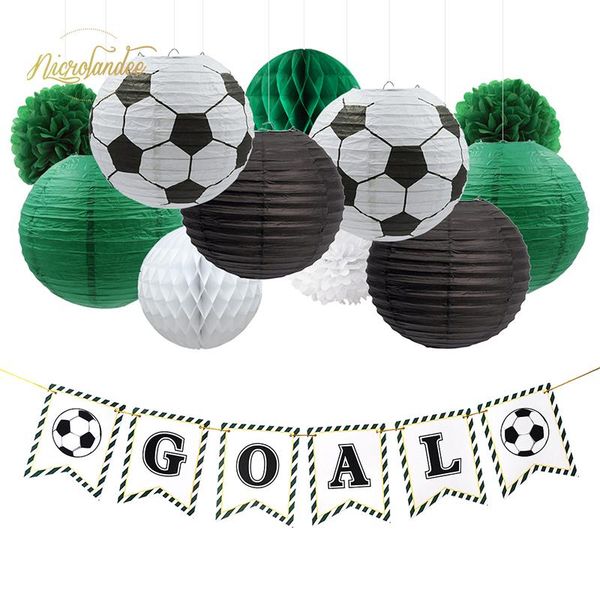 sashes nicrolandee 17pcs/set soccer goal party decorations package banner paper lantern pom poms honeycomb ball for birthday diy
sashes nicrolandee 17pcs/set soccer goal party decorations package banner paper lantern pom poms honeycomb ball for birthday diy