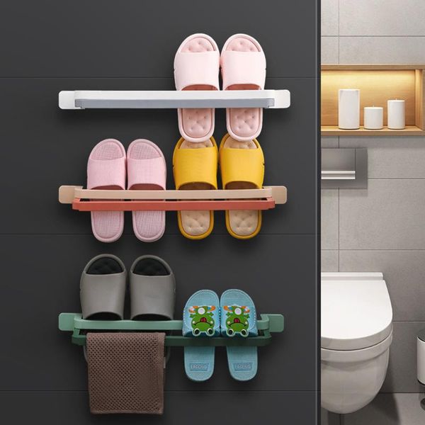towel racks slippers storage rack practical double layer wall mounted shoe entryway multicolor organizer
towel racks slippers storage rack practical double layer wall mounted shoe entryway multicolor organizer