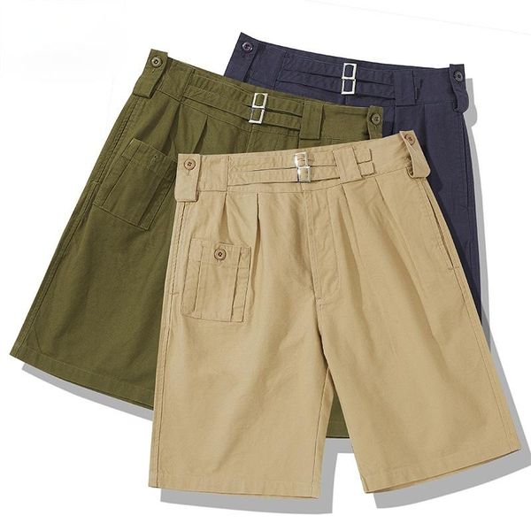 men's shorts cotton british pants loose casual vintage cargo plus size f32, White;black
men's shorts cotton british pants loose casual vintage cargo plus size f32, White;black