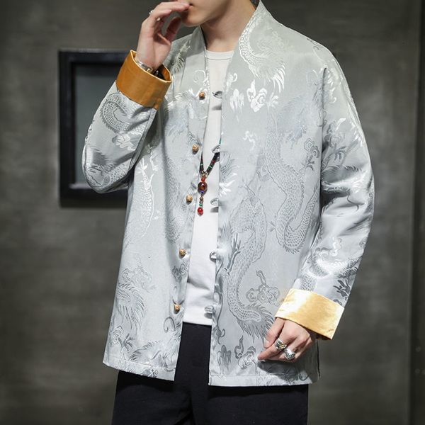 2021 chinese style men's autumn winter new man jackets streetwear men casual loose coats clothing tn1v, Black;brown
2021 chinese style men's autumn winter new man jackets streetwear men casual loose coats clothing tn1v, Black;brown