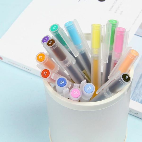 gel pens 0.38/0.5mm 1pc simple transparent pen tube with different random color refill stationery office supplies birthday gift
gel pens 0.38/0.5mm 1pc simple transparent pen tube with different random color refill stationery office supplies birthday gift