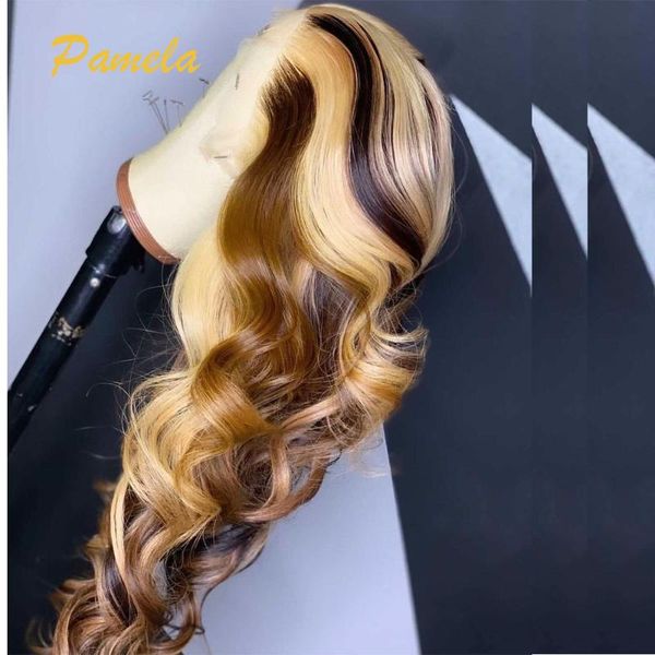 lace wigs 4/27 honey blonde front wig 150% density dark brown body wave human hair pre plucked with baby for black woman, Black;brown
lace wigs 4/27 honey blonde front wig 150% density dark brown body wave human hair pre plucked with baby for black woman, Black;brown