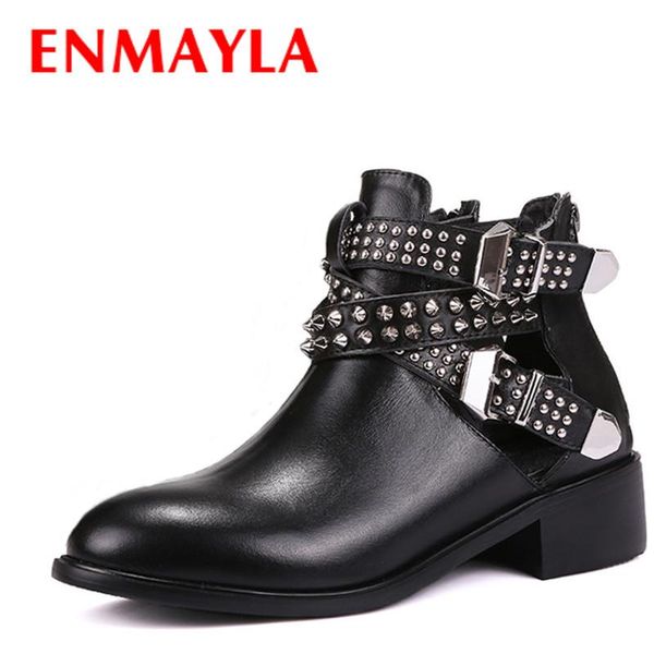 boots enmayla low heels motorcycle shoes woman black spring and autumn buckle strap rivets charms platform size 34-39
boots enmayla low heels motorcycle shoes woman black spring and autumn buckle strap rivets charms platform size 34-39