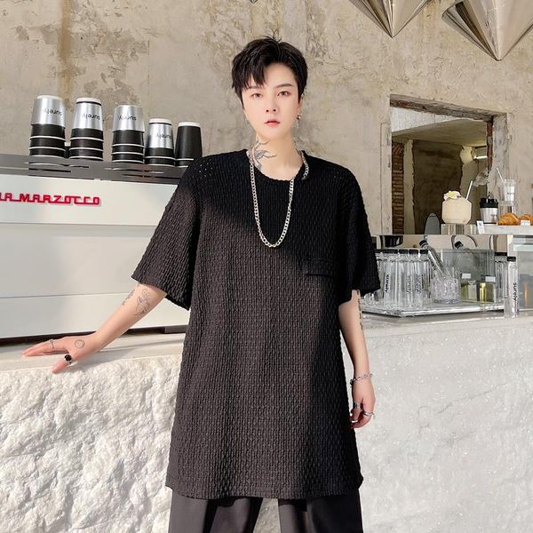 men's t-shirts male streetwear hip hop casual tees shirts for man hollow mesh metal pendant loose tshirt short sleeve t-shirt, White;black
men's t-shirts male streetwear hip hop casual tees shirts for man hollow mesh metal pendant loose tshirt short sleeve t-shirt, White;black