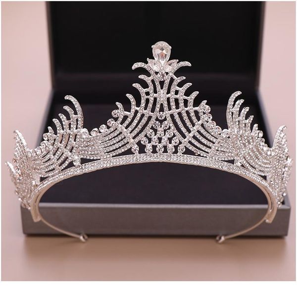 ailibride crystal crown bridal tiaras and crowns for wedding queen pageant party head jewelry hair accessories wedding h jllass, Silver
ailibride crystal crown bridal tiaras and crowns for wedding queen pageant party head jewelry hair accessories wedding h jllass, Silver